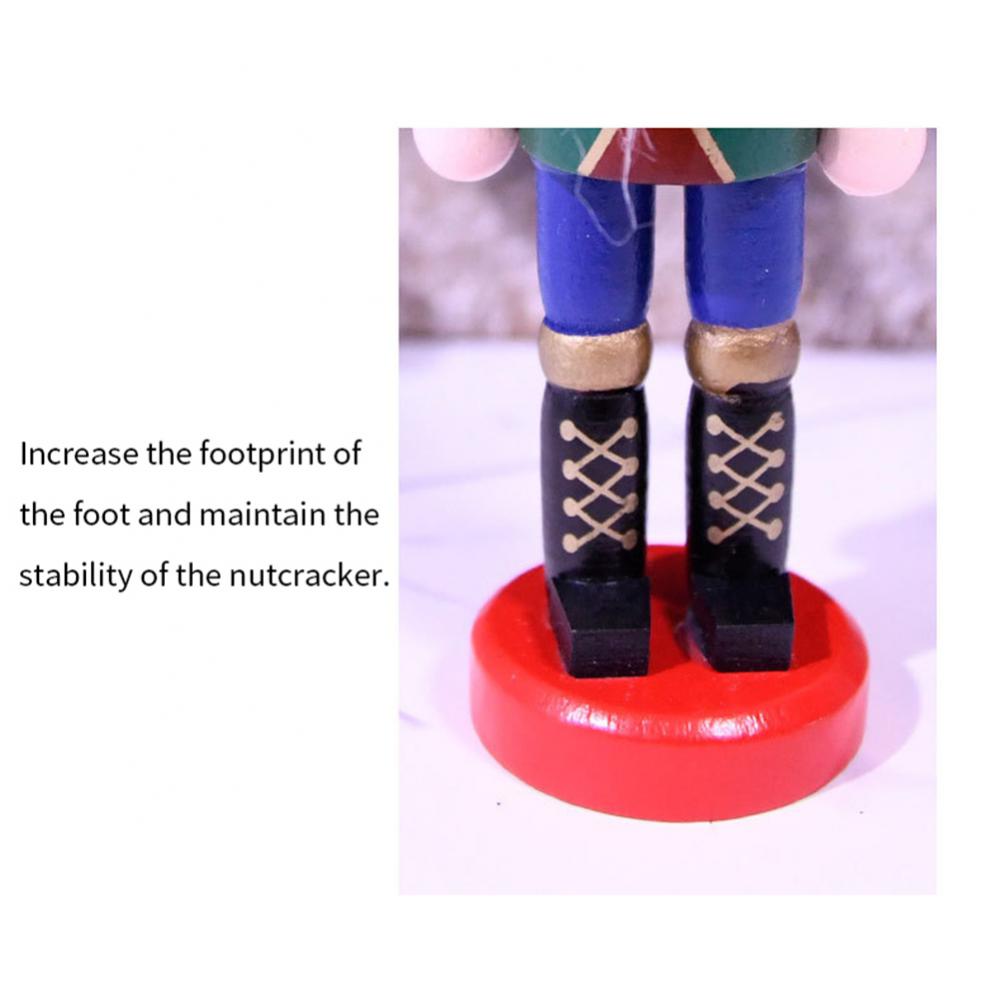 13cm Nussknacker Soldat Weihnachtsbaumschmuck Navidad 2025 Holzspielzeug für Kinder Neujahrsdekoration Weihnachtsdekoration