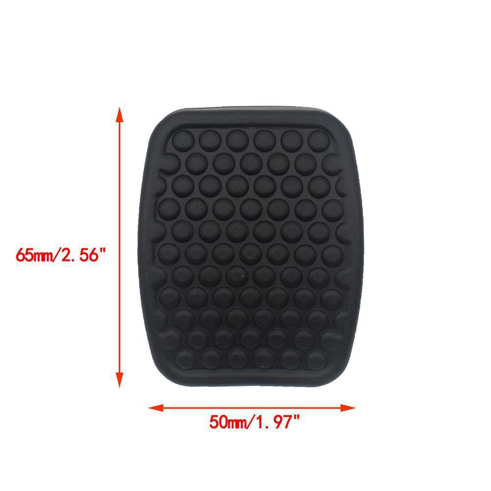 Rubber Pedal Cover Pad for Suzuki Swift/Alto: Clutch, Brake, and Accelerator - Model 4945160B00