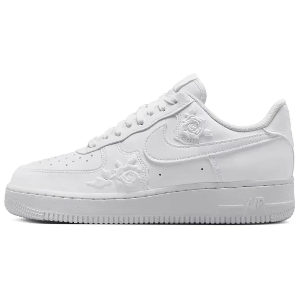 New Nike Air Force 1 Low '07 White Roses Women's HF2016-100