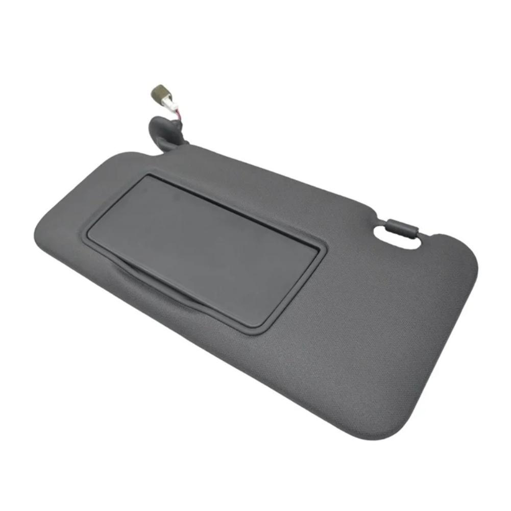 Left /Driver /Side Sun Visor With Light For For Honda HR-V 2016 2017 2018 2019 2020 2021 2022 Gray Interior Shade Replacement PGood product
