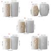 Embossed Honeycomb Candle Molds Cylinder Candle Silicone Molds for Epoxy Resin Making Candle Soap Gypsum Silicone Molds