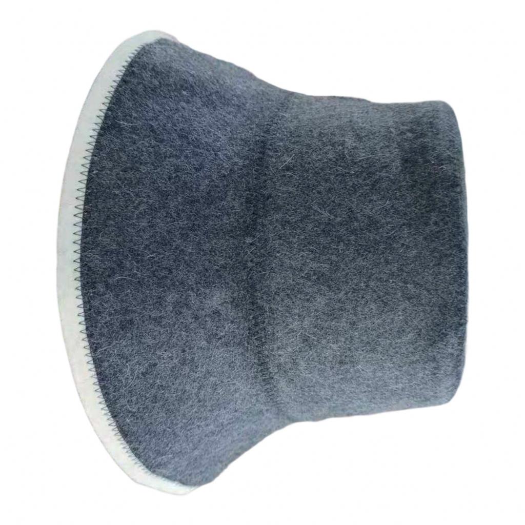 Felt Sauna Hat Wool Sauna Hat Thickened Wool Felt Absorbent
