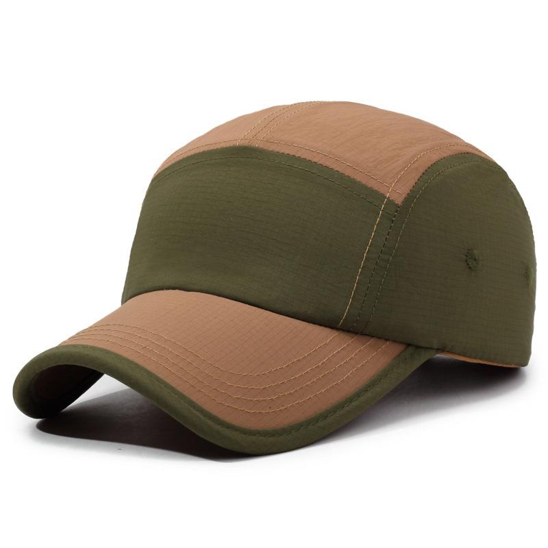 

Summer New Color Block Quick Dry Hat Women Breathable Sun Protection Outdoor Baeball For Caual Sport Workout Sport Cap Adjustable