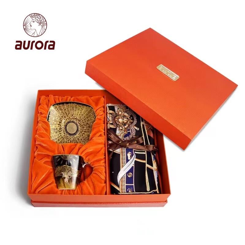 Aurora Floral Silk Scarf