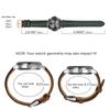 BISONSTRAP Crazy Horse Leather Watch Strap 18mm 20mm 21mm 22mm 24mm Replacement Belt Rose Gold Buckle Band for Men Watchbands
