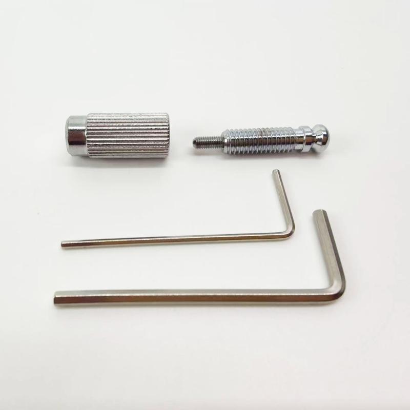 Heavy Duties Electric Guitar Bridge Adjustment Screws Metal Tremolo Post Stabilizers Screws for Enhances Performances