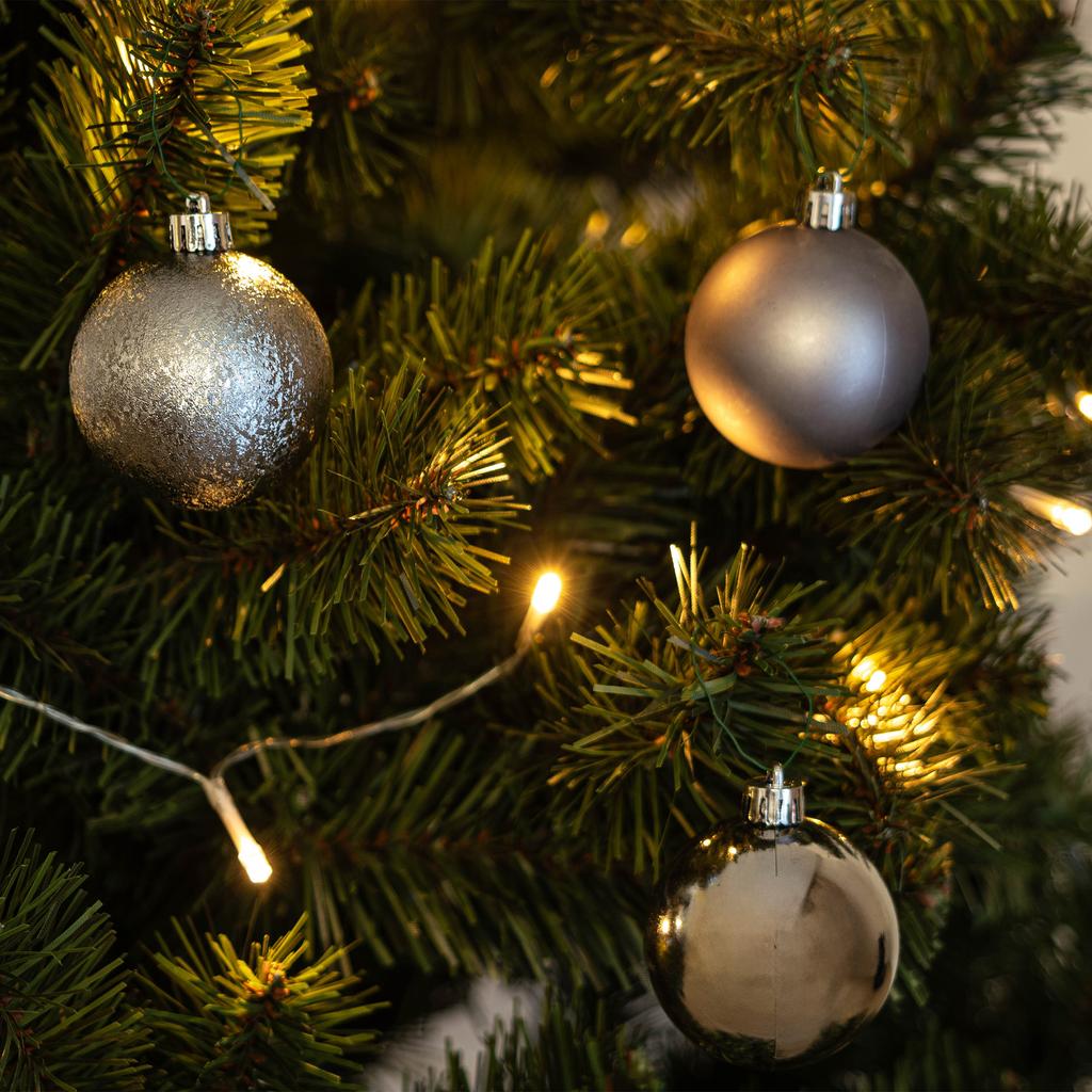 Weihnachtskugeln Unzerbrechlich Christbaumkugel Weihnachtsdekorationen Set 30x