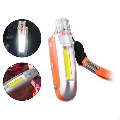 LED Whistle Light Warning 3 Modes with Lanyard Handheld Keychain for Outdoor