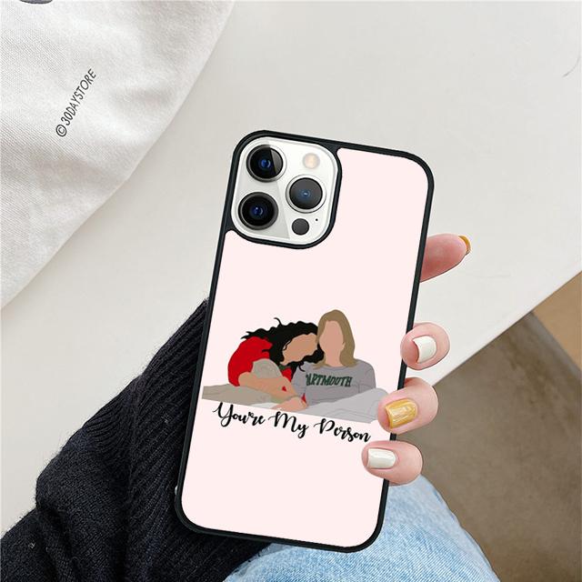Greys Anatomy You're My Person Phone Case For iPhone 17 Air 15 16e Cover 11 13 14 Pro Max 12 Plus Max Fundas