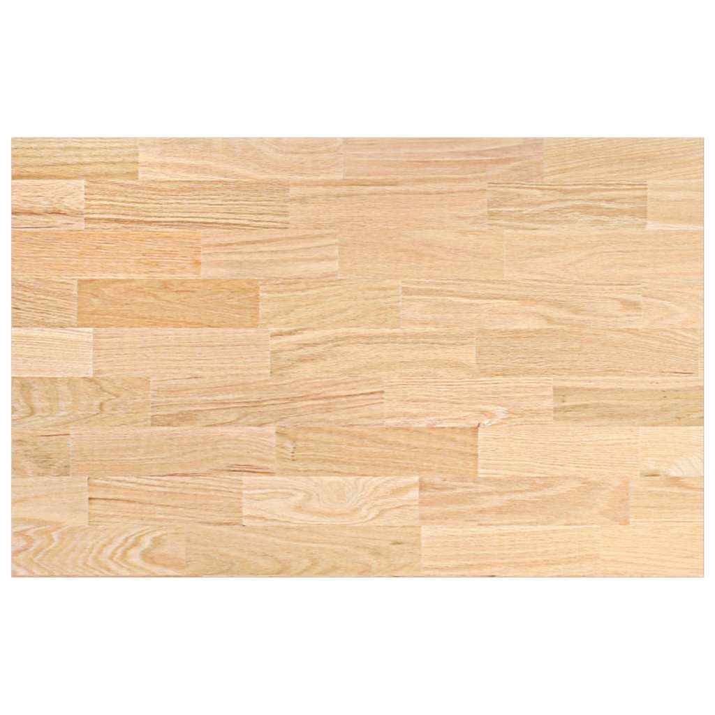 Kitchen Worktop 100 x 63.5 x 4 cm Solid Oak Rectangular
