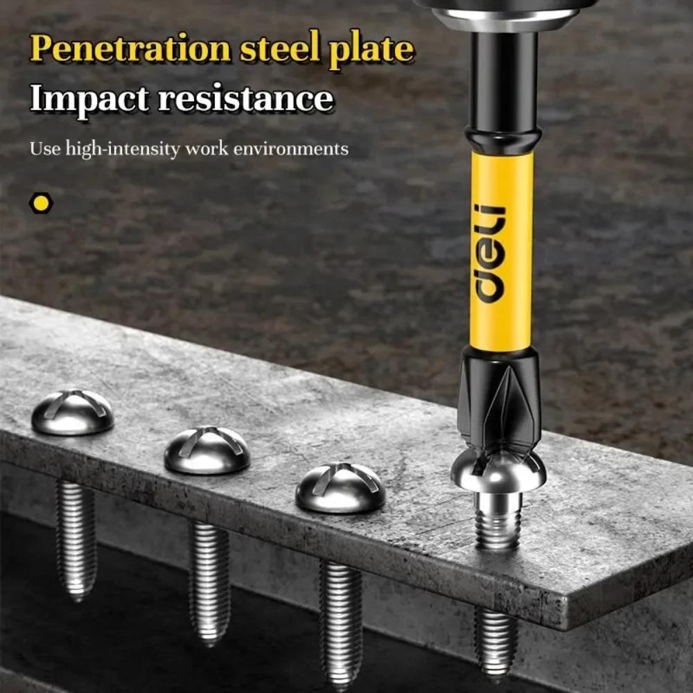 5pcs Non-slip Cross Screwdriver Magnetic Batch Head High Hardness PH2 Screwdriver Bit Screw Driver Impact Drill Bit Hand Tools