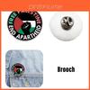 Модный аксессуар для commuters Значок-брошь Free Palestine с модным дизайном букв