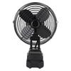 Battery Operated Fan Rechargeable Portable Camping Fan 2 Speed Settings Lithium Battery Desk Fan for Outdoor Travel