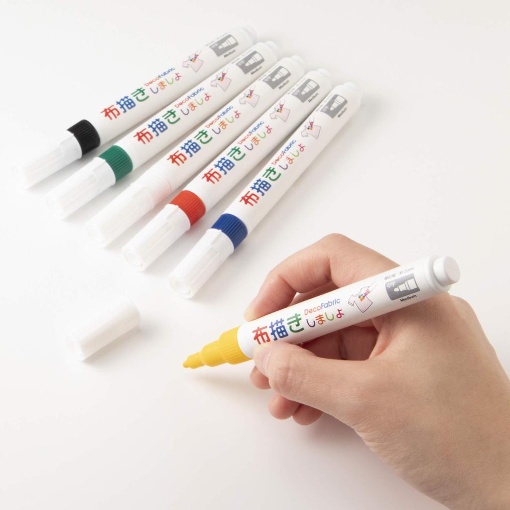 Marvy Stoffmalstift II 6 Farben ein Set