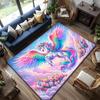1pc Unicorn On the Clouds Carpet Rug for Living Room Bedroom Home Sofa Decoration,Kids Play Non-slip Floor Mat