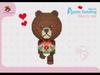 Wedding Bear Diamond Puzzle Blocks: Creative Educational Toy for Kids (8836-1-6)