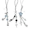 Sweet Cool Star Bead Hangings Pendant Phone Strap Fashion Bag Decoration