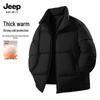 JEEP SPIRIT Men's 2025 Winter Thickened Warm Puffer Jacket
