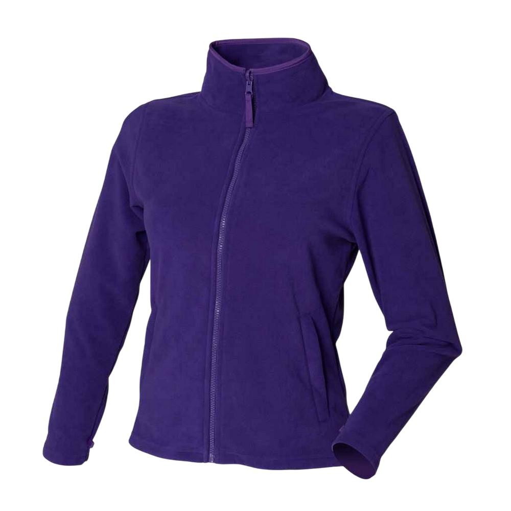 Henbury Womens/Ladies Microfleece Jacket