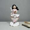 Guardian Angel Resin Statue, Friendship Figurine for Living Room Shelf, Trending Gift for Sister Bestie