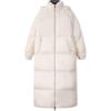 Long Outdoor Warm Loose Hooded Puffer Jacket Women Outerwear Off-White WW0WW38918