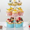Transparent Acrylic Cake Stand Removable 3-Tier & 4-Tier Dessert Display Party Supplies Wedding Cake Decoration  Bakeware Tools