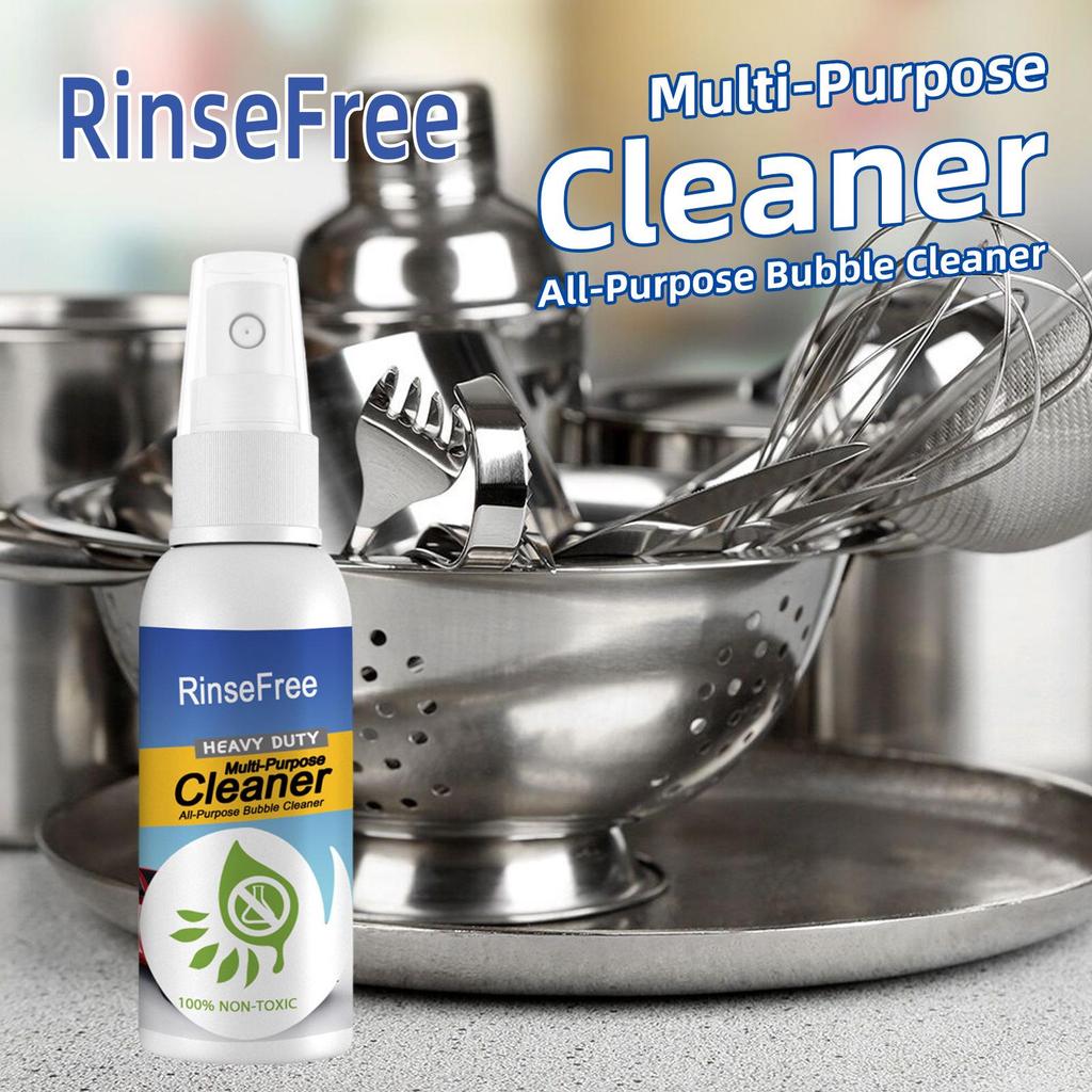 JUE FISH Kitchen Degreaser: Multi-Purpose Oil Stain Cleaner for Cookware & Stovetops