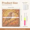 Animal Patterns Latch Hook Kit DIY Craft Vintage Knot Pillow Package Embroidery Latch Hook Kits Animals Print Cushion Pillowcase