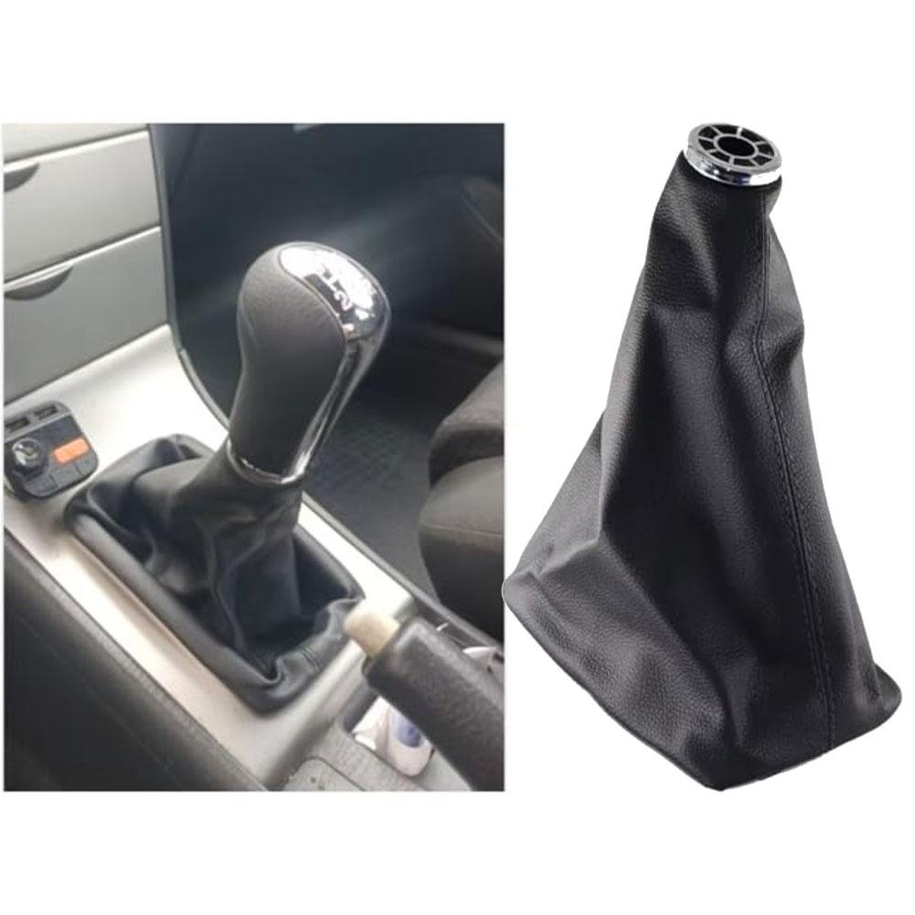 Car Gear Shift Lever Dust Cover PU Leather for Toyota For Corolla Touring For E12 2001 2007 Manual Transmission