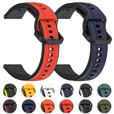 Silicone Sports Strap For Samsung Galaxy Watch 6 5 Pro 44mm 40mm Band Watch 4 6 Classic 43mm 47mm Bracelet Replacement 20mm 22mm