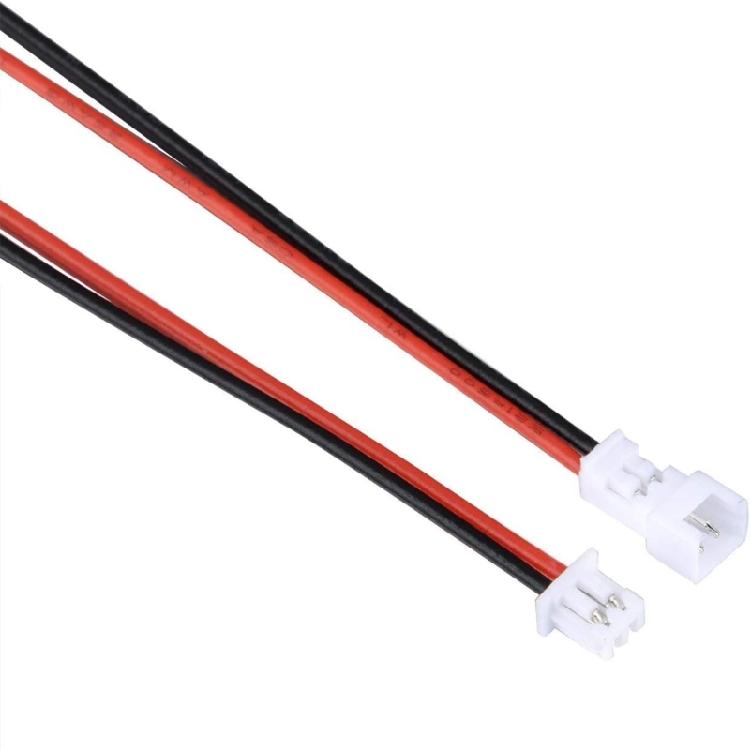1.25mm JST 2Pin Electrical Connector 3A Rating Corrosion Resistant For Automotive Electronics Equipment DIY Projects