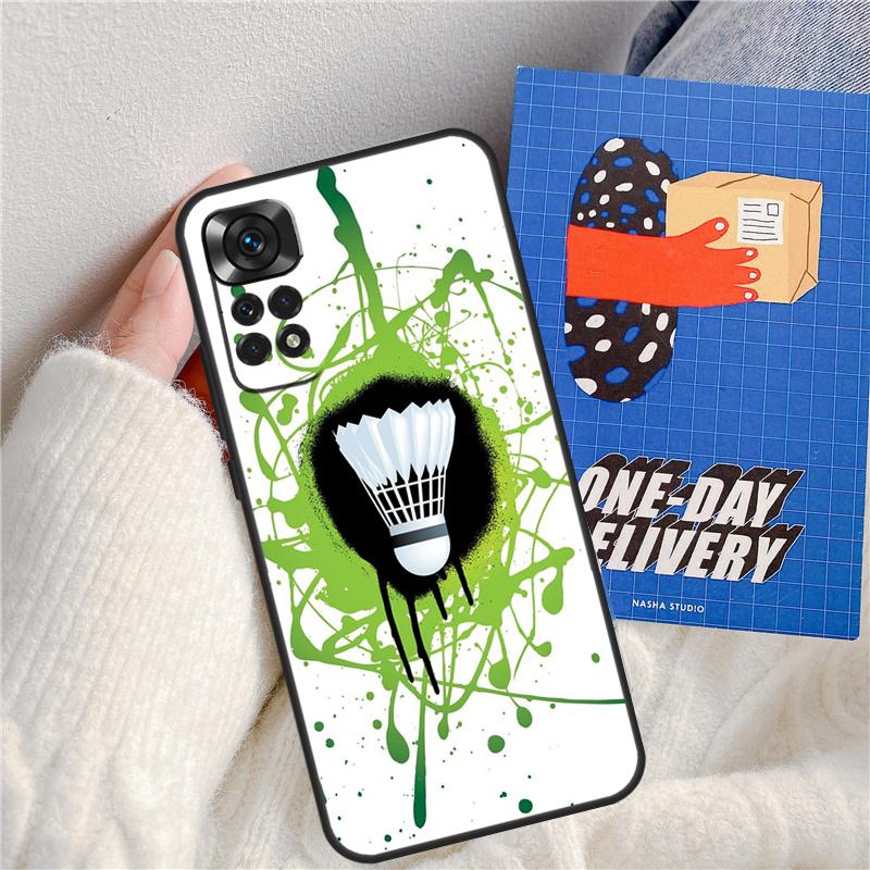 

Badminton Ball Funda For Xiaomi Redmi 14C 10C 12C 13C Redmi Note 13 Pro 9 10 11 12 10S 11S 12S 14 Pro Case Redmi Note 13 Pro 4G