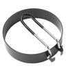 Pro Round Pancake Mold with Egg Ring Nonstick Stainless Steel Breakfast Maker Tool for Crepes Home & Commercial Use Cooking Mold