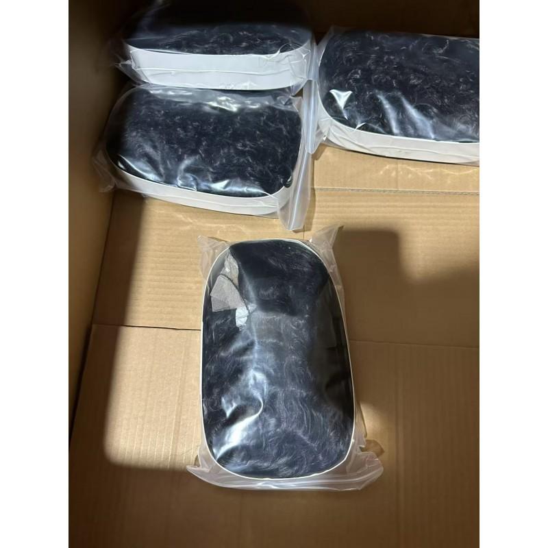 European American Wigs Long Curly Hair Front Lace Big Wave Chemical Fiber Headgear Heat-resistant Synthetic Factory