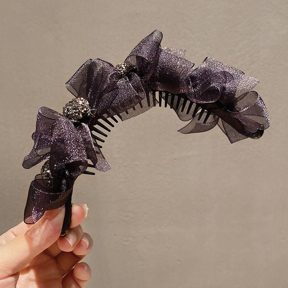 Clip Hair Tie Hair Claw Bow Hair Clip Korean Style Headwear Bownot Hairpin Female Hair Accessories