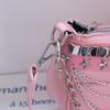 Love Heart Y2k Underarm Bag Punk Women's Handbag Kawaii Shoulder Bag  Travel