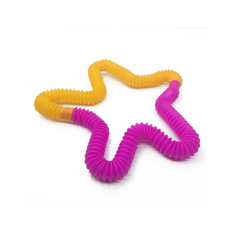 Zabawka sensoryczna dla dzieci z autyzmem, zabawki typu Fidget, łagodzące stres dla dorosłych i dzieci, zabawka do ściskania, anty-stres, plastikowe miechy, Pop Tubes
