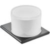 Liquid Soap Dispenser Keuco Edition 400 Black Brushed Chrome 11552139000