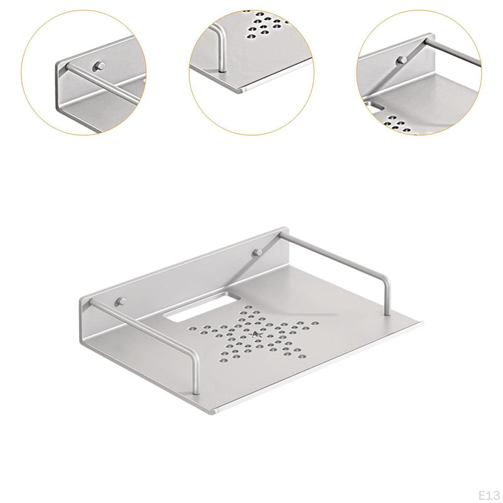 Hanging Shelf for Wall Mount DVD Player Game Storage