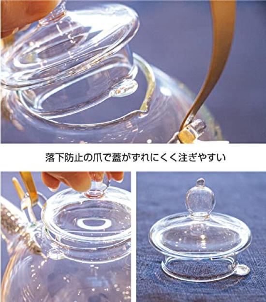 Glass Studio Craft-U Round Pot 0.5L [Made in Japan]