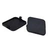 1 Pair 73163-SWA-003 73153-SWA-003 Windshield Side Garnish Lid Covers For Honda CRV CR-V 2007-2011 Black Plastic Decorative Cap