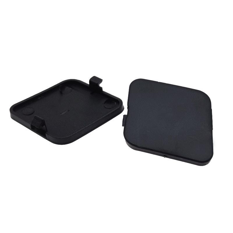 1 Pair 73163-SWA-003 73153-SWA-003 Windshield Side Garnish Lid Covers For Honda CRV CR-V 2007-2011 Black Plastic Decorative Cap