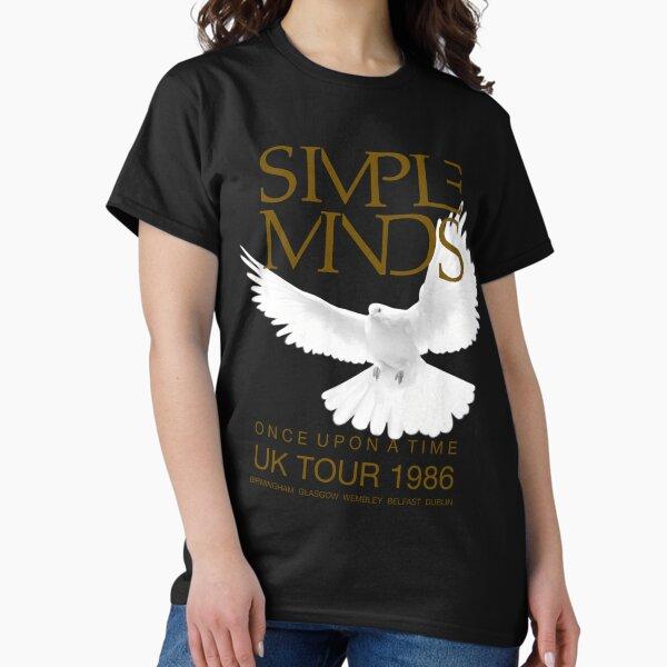 Simple Minds Once Upon A Time Uk Tour 1986 Classic T-Shirt