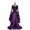 Rochie Artistică Medievală Retro de Halloween pentru Joc de Rol 2023