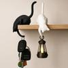 3D Printed Wall Key Rack Inverted Hanging Wall Hanger Ornaments Bookshelf Decoration
