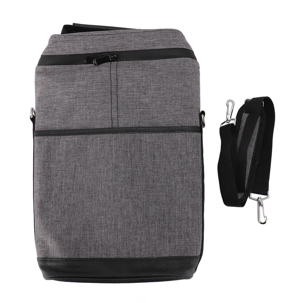 2 Bottle Wine Cooler Bag Leakproof Insulated Padded Wine Carrier Portable Wine Case with Handle Adjustable Shoulder