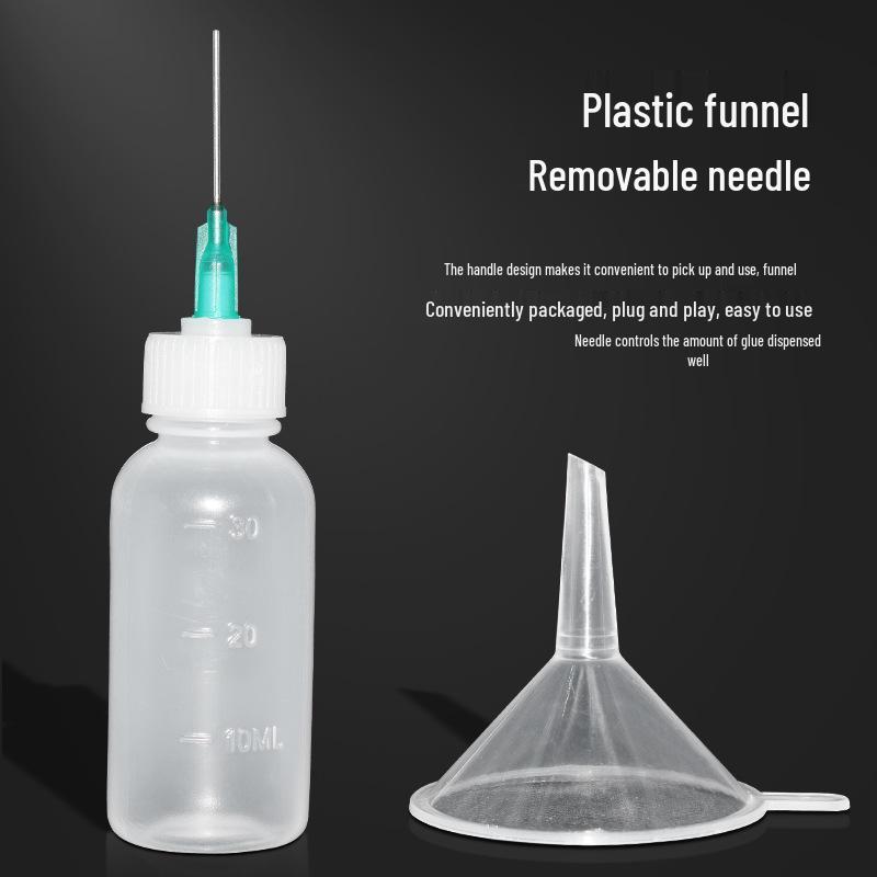 30ml Needle Tip Dispensing Bottle for Flux, PCB Cleaner, Alcohol, Glue, Oil.