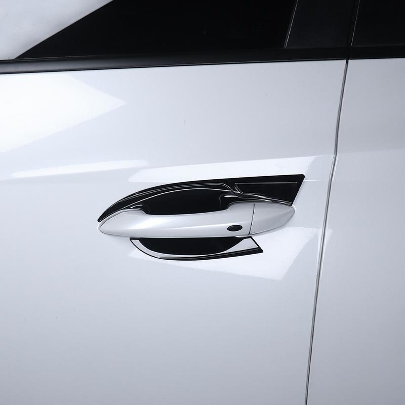 4PCS Black Exterior Outer Door Bowl Cover Trim For Hyundai Tucson NX4 -2026 Accessories LHD/RHD