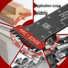 10-Piece Coarse Tooth and Extended Straight Saw Blade Set - Universal Oscillating Multi-purpose Tool Accessories