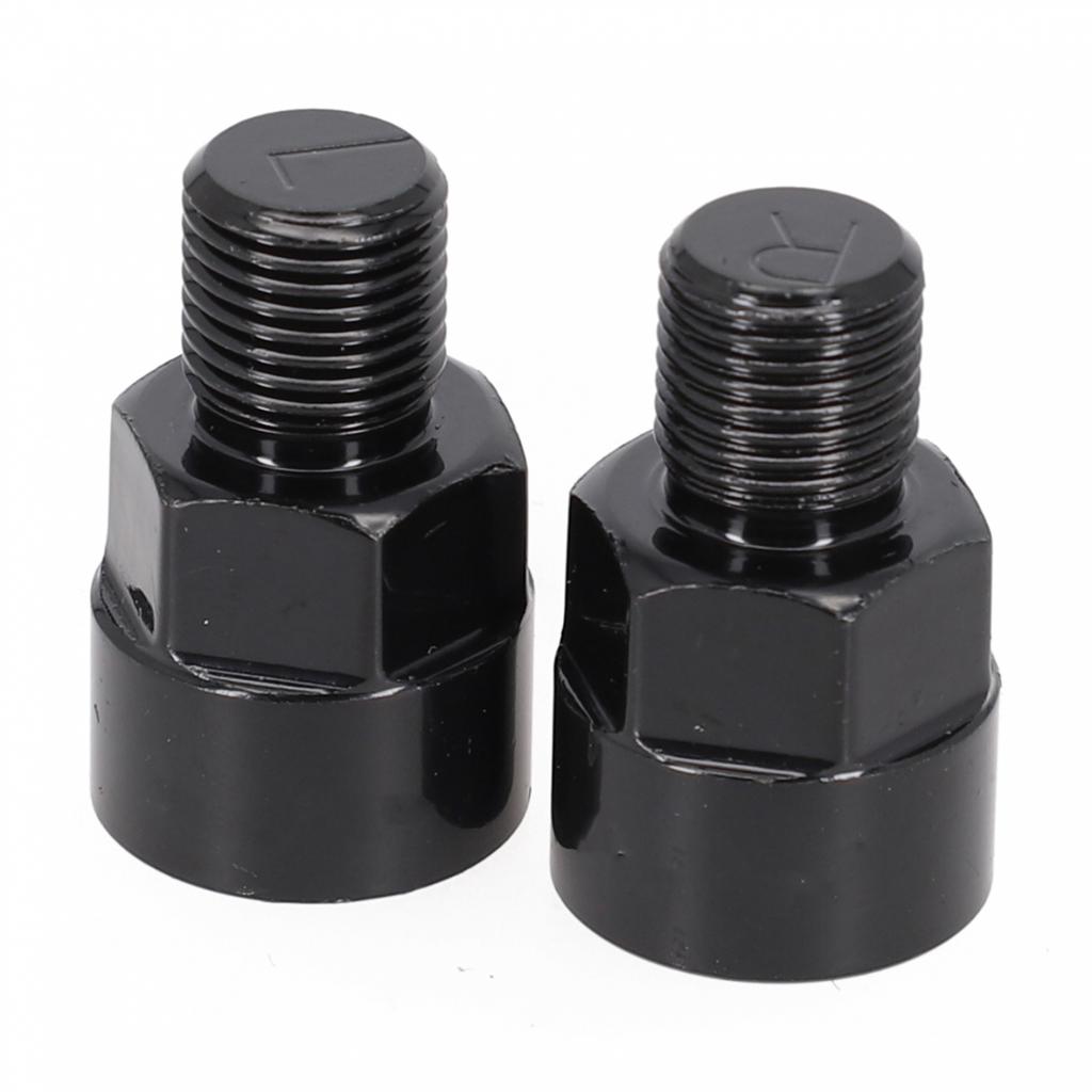 Bike-Pedal Adapter-Fits 9/16 Inch Pedals & 1/2 Inch Cranks Convert Bicycle-Parts